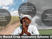 Weather based crop insurance scheme for farmers is an excellent program