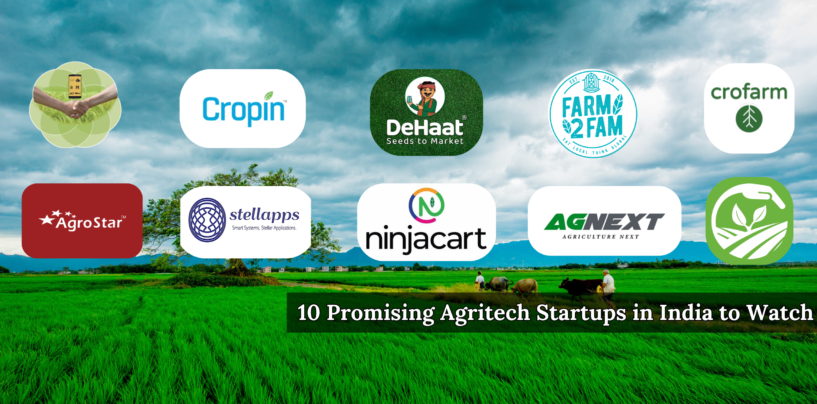 10 Emerging Agritech Startups in India You Need to Know About