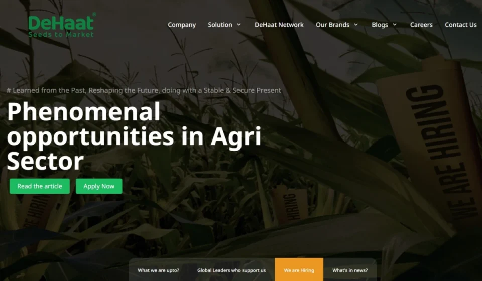 DeHaat Raises INR 200 Cr Debt For Geographic Expansion DeHaat