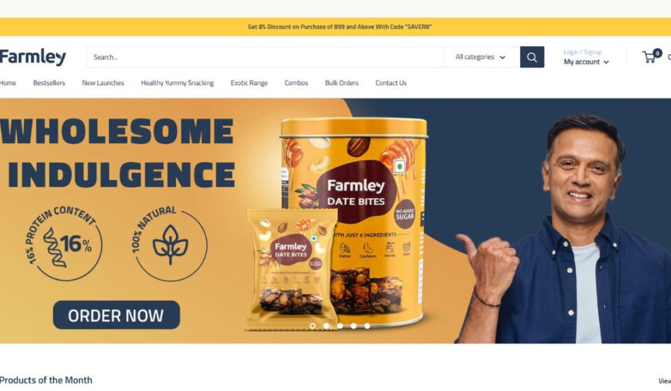 Farmley Nets $40 Million to Revolutionize Healthy Snacking in India Farmley